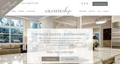 Desktop Screenshot of graniteshopcharleston.com